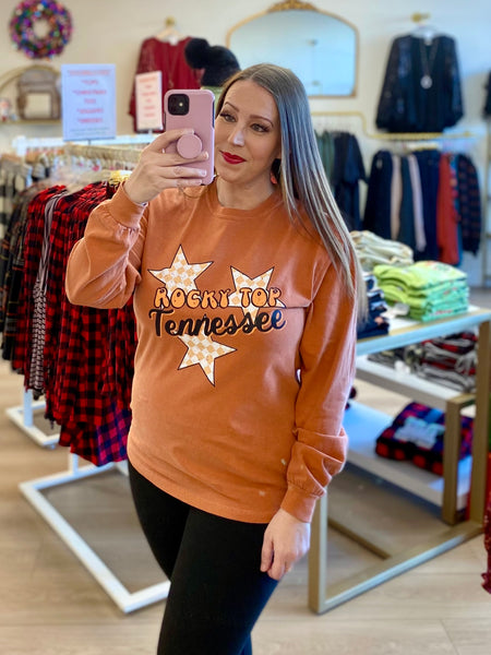 Rocky Top Tennessee Tristar Long Sleeve Tee