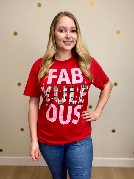 FINAL SALE Fab-Yule-Ous Tee