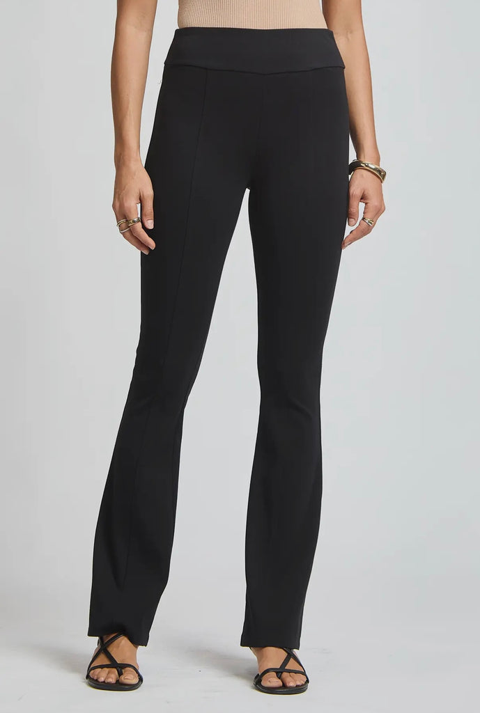 Black High Rise Flare Pants