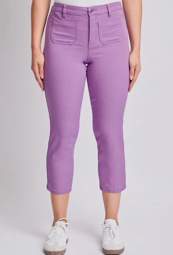 FINAL SALE Lilac Hyperstretch High Rise Crop Pant