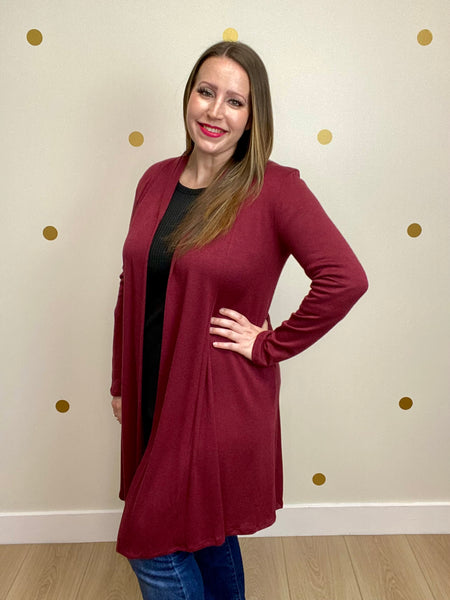 Wine Pocket Cardigan