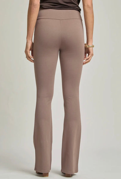 Mocha High Rise Flare Pants