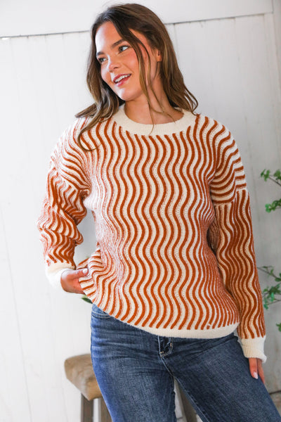 Cinnamon Swirls Cozy Pullover - Online Only!