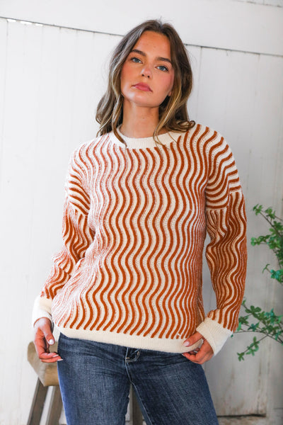 Cinnamon Swirls Cozy Pullover - Online Only!