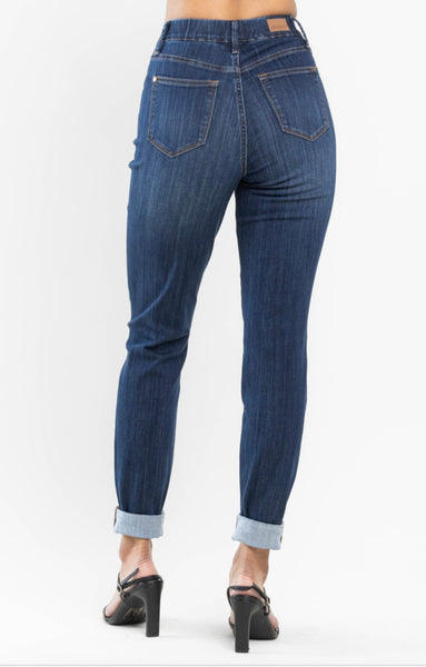 Judy Blue Pull On Cuff Jeans