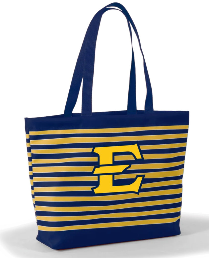 ETSU Striped Tote