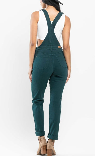 FINAL SALE Judy Blue Teal Overalls
