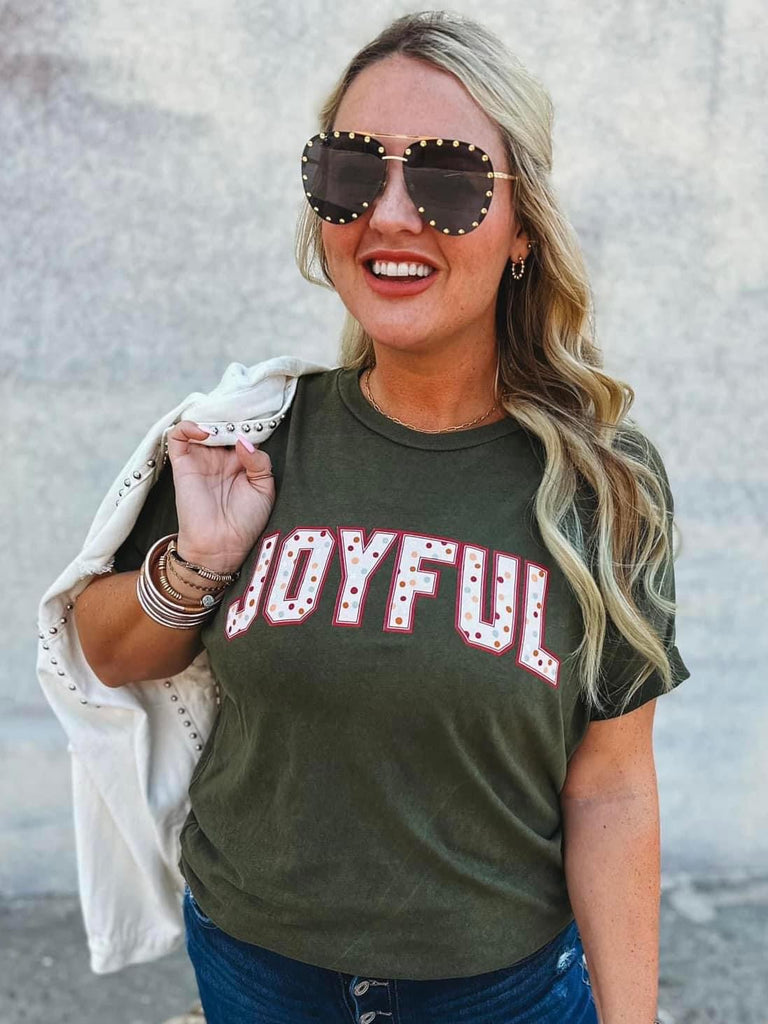 Joyful Dot Tee