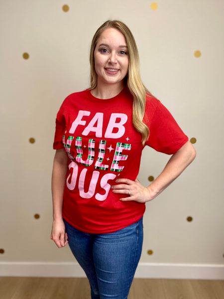 FINAL SALE Fab-Yule-Ous Tee