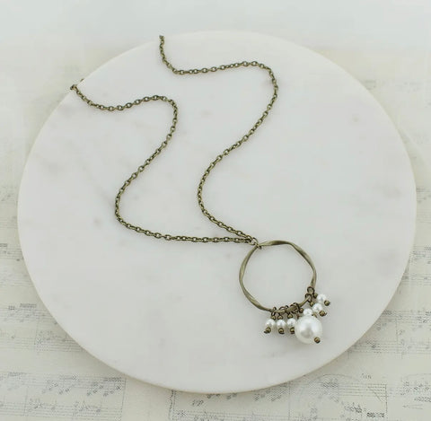 Pearl Loop Necklace