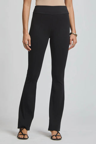 Black High Rise Flare Pants