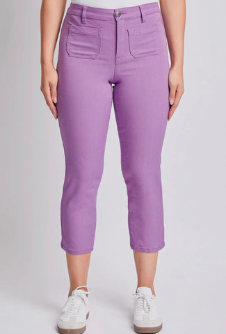 FINAL SALE Lilac Hyperstretch High Rise Crop Pant