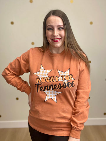 Rocky Top Tennessee Tristar Long Sleeve Tee