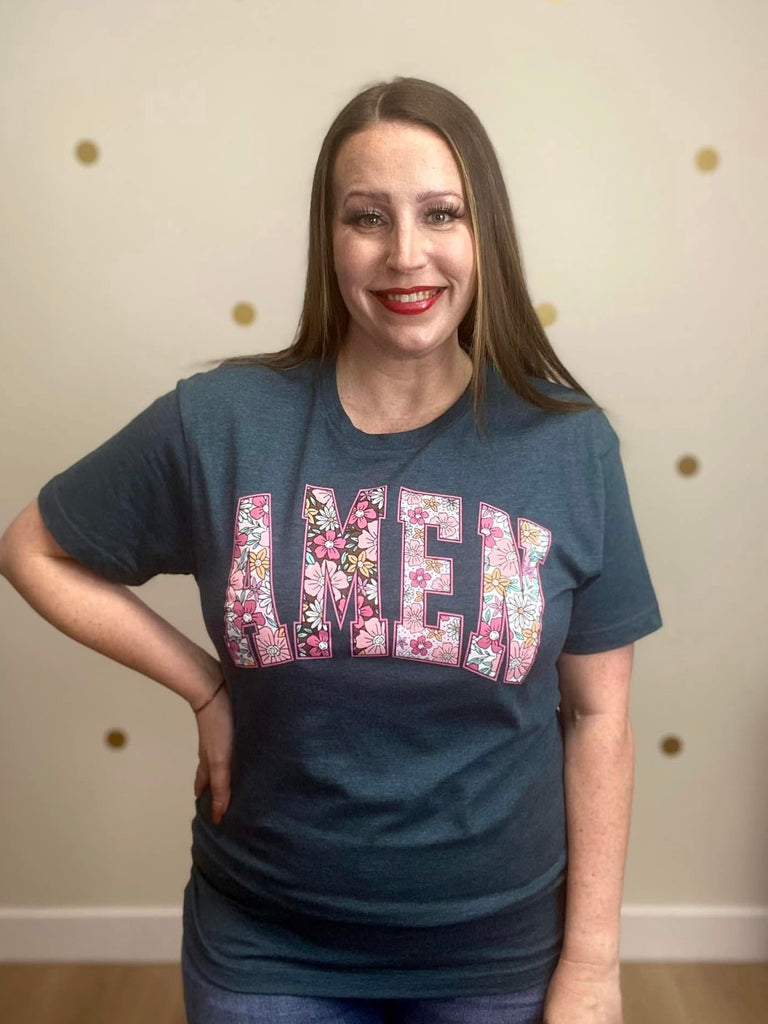 FINAL SALE Amen Print Tee