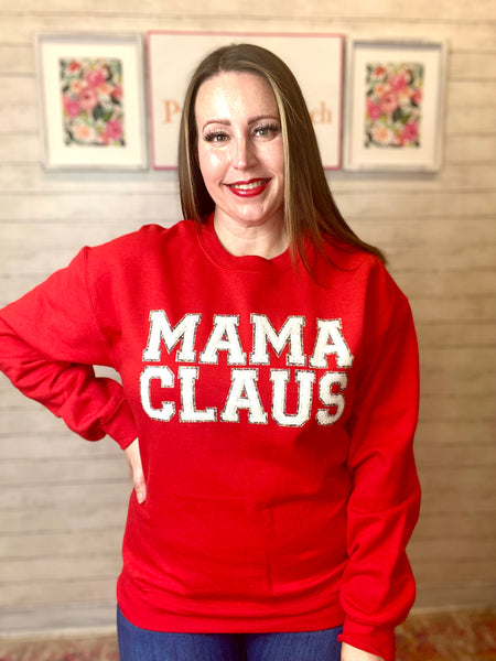FINAL SALE Mama Claus Sweatshirt