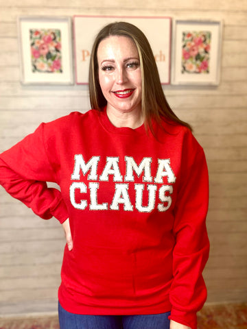 FINAL SALE Mama Claus Sweatshirt