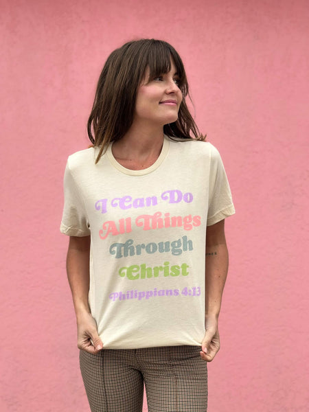 I Can Do All Things Through Christ Tee