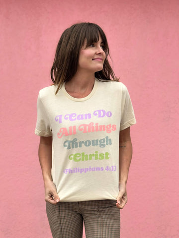 I Can Do All Things Through Christ Tee