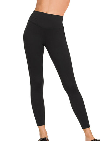 Black Cozy Leggings