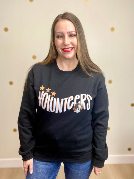 Black Tennessee Volunteers Smokey Sweatshirt
