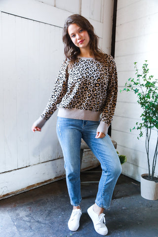 Savanna Style Leopard Pullover - Online Only!