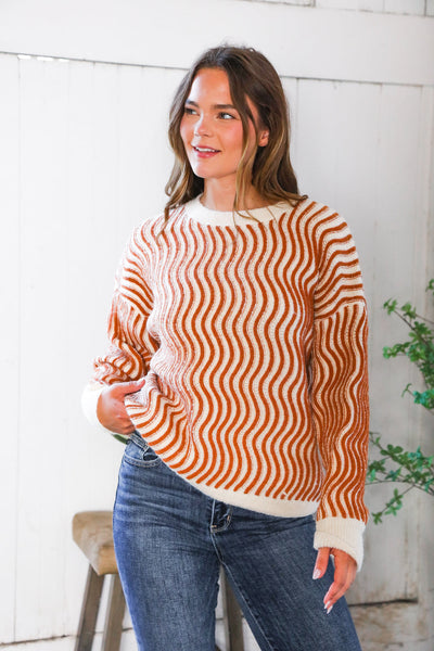 Cinnamon Swirls Cozy Pullover - Online Only!