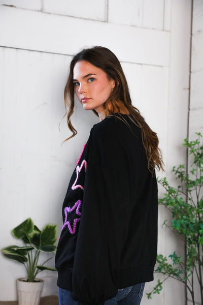 You Gave Me The Stars Cozy Sweater - Online Only!