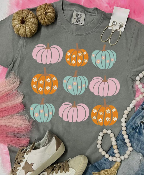 Colorful Pumpkins Tee