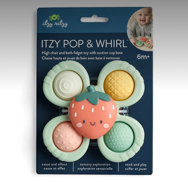 Itzy Ritzy Pop & Whirl Strawberry Toy