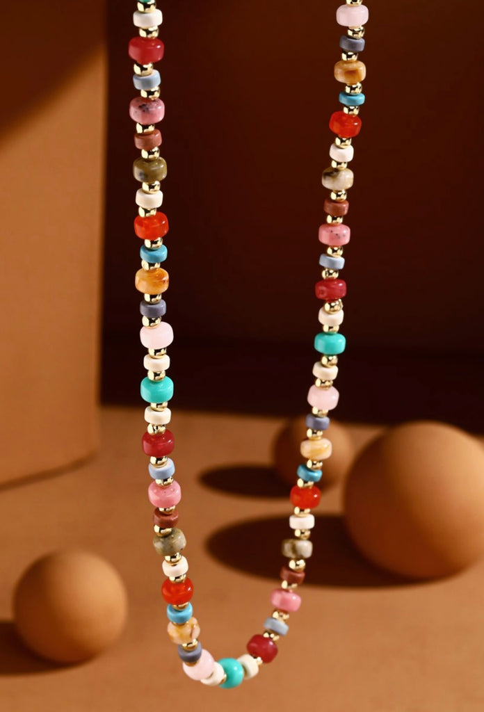 Multicolor Beaded Necklace