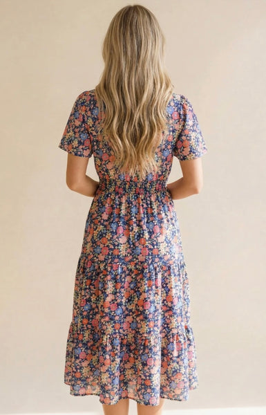 Multicolor Floral Dress