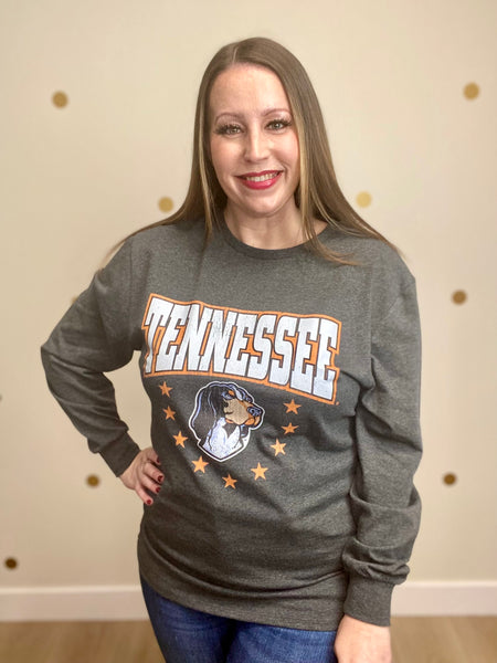 Game Day Tennessee Smokey Long Sleeve Top