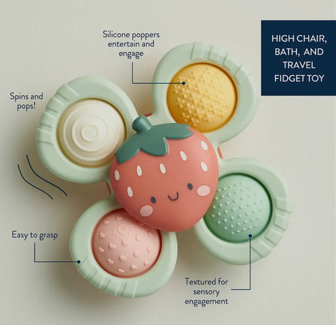 Itzy Ritzy Pop & Whirl Strawberry Toy