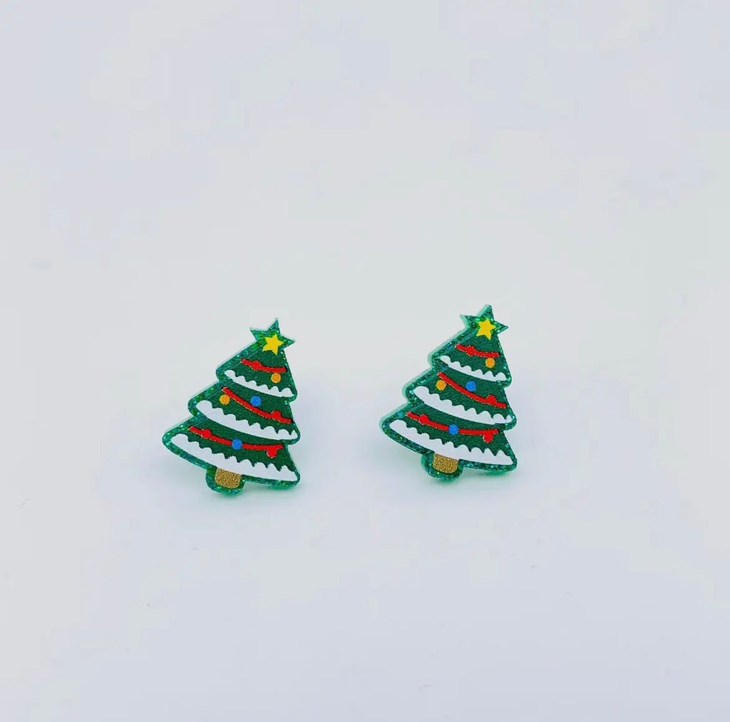 Christmas Tree Earrings