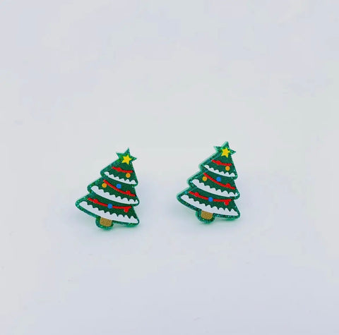 Christmas Tree Earrings