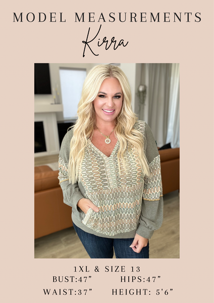 Crinkle Split Neckline Flutter Sleeve Top in Taupe - Online Only!