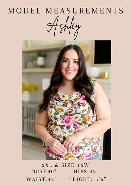 Lavender Retro Ditsy Floral Bell Sleeve Top - Online Only!