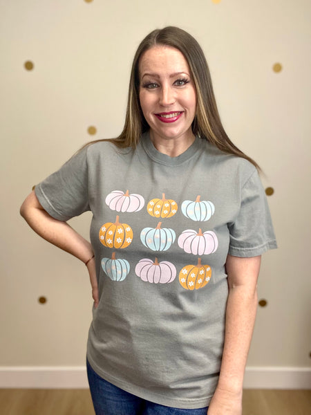 Colorful Pumpkins Tee