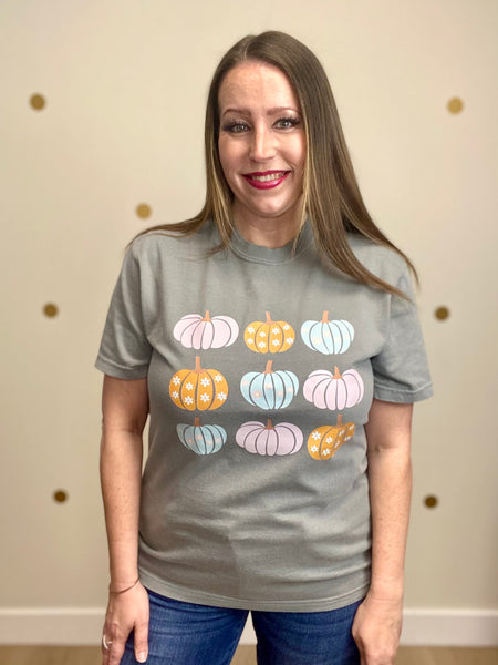 Colorful Pumpkins Tee