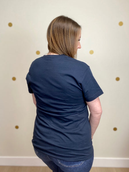 Navy Stars & Stripes Tee