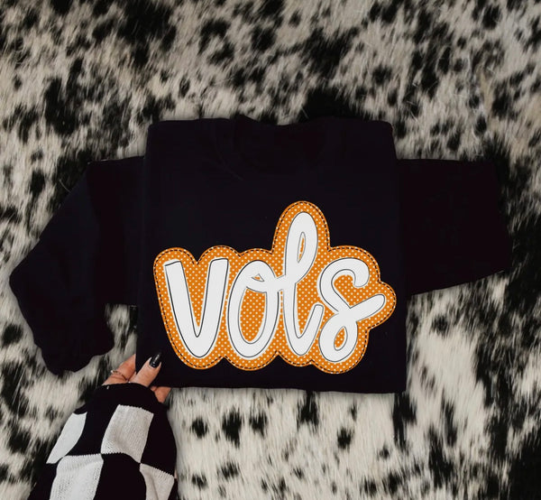 Vols Polka Dot Sweatshirt