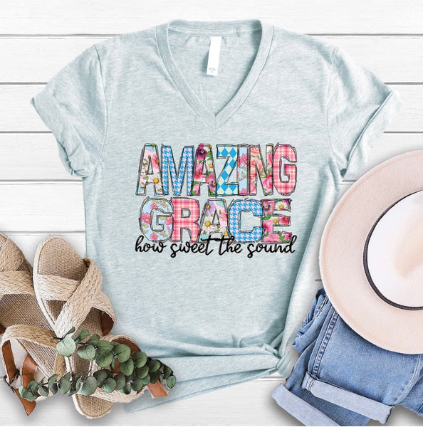 Amazing Grace Colorful Tee