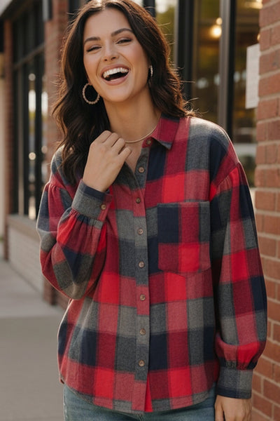 Lumberjack Love Flannel Button Down - Online Only!