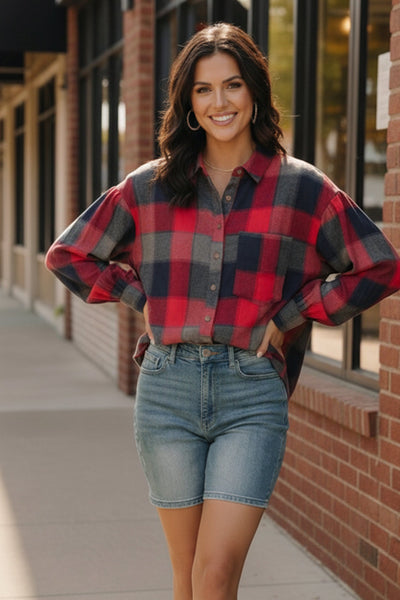 Lumberjack Love Flannel Button Down - Online Only!