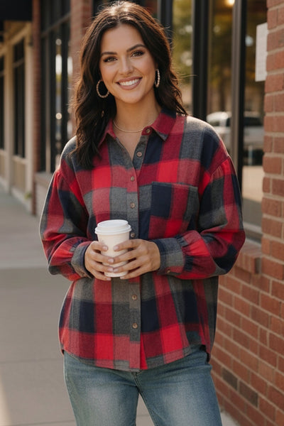 Lumberjack Love Flannel Button Down - Online Only!