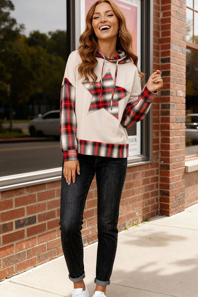 Fireside Freedom Flannel Hoodie - Online Only!