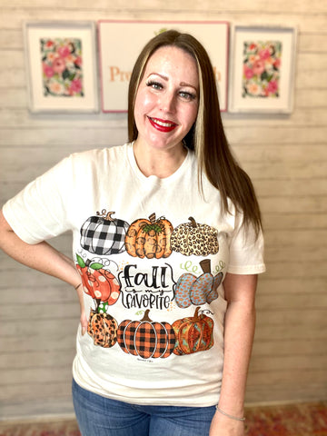 Fall is my Favorite Pumpkin Tee