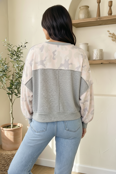 The Comfy Cool Camo Top - Online Only!