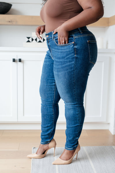 Judy Blue Mid-Rise Skinny Jeans - Online Only!