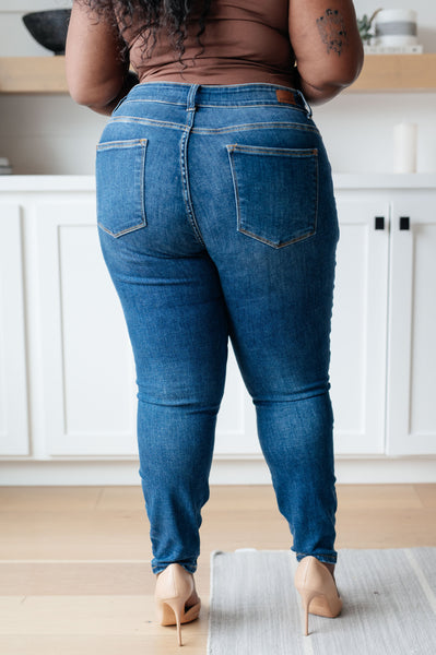 Judy Blue Mid-Rise Skinny Jeans - Online Only!